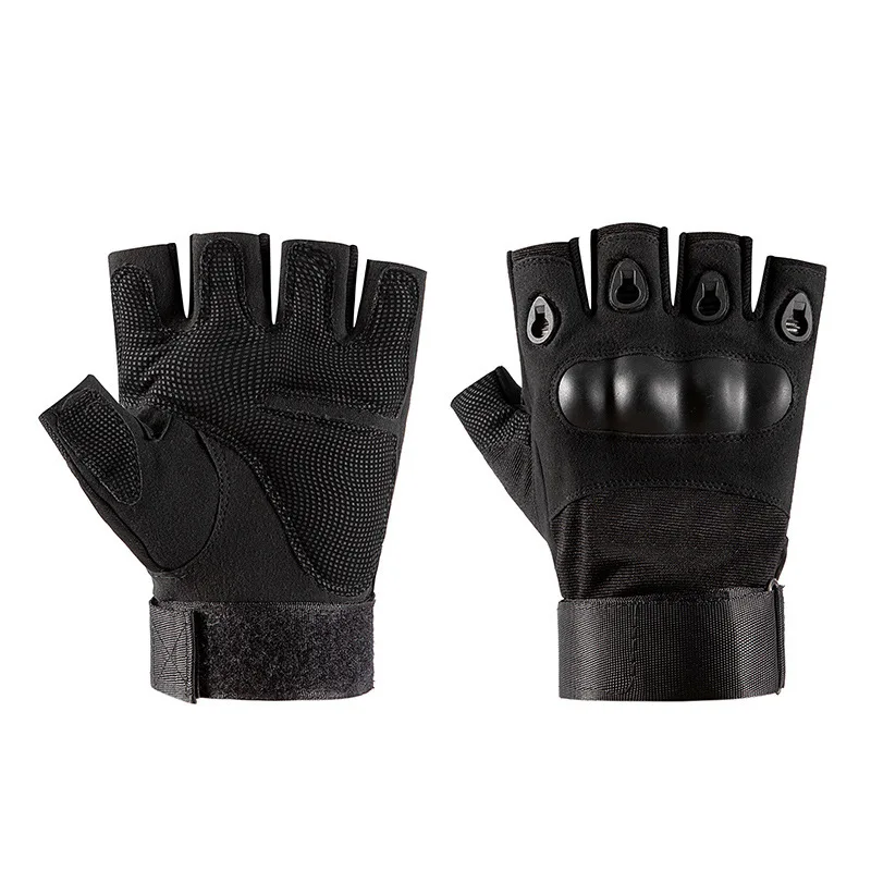 Guanti da moto uomo Tactical Hunting Shooting Knuckle Protection sport Full Half Finger ciclismo guanti da bici bicicletta da donna