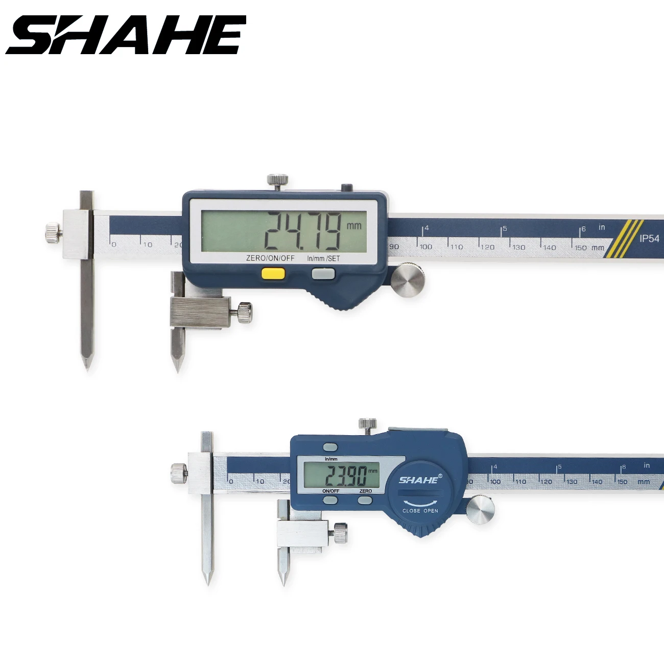 SHAHE Electronic Digital Center Distance Caliper Stainless Steel Digital Caliper Measuring Tool