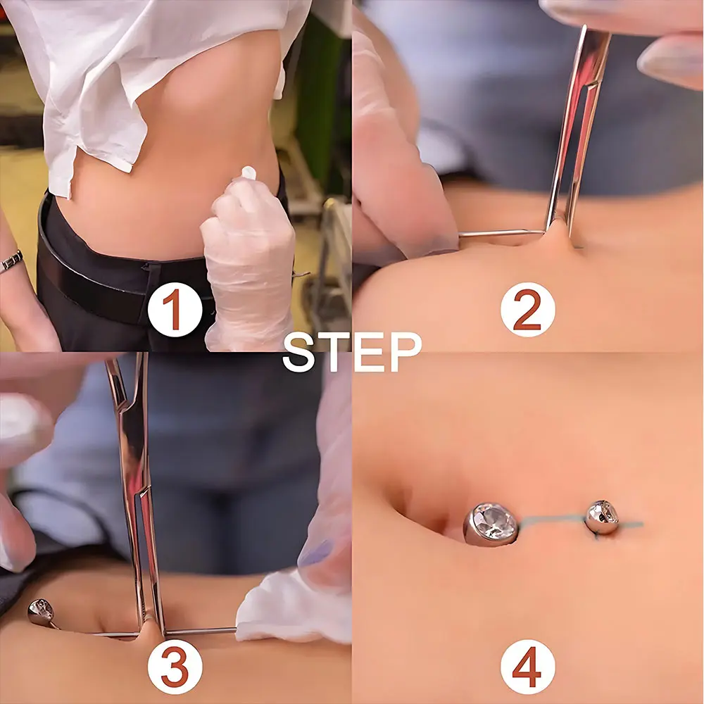 100/50/20/5 قطعة إبر ثقب الجسم 12 جرام 14 جرام 16 جرام 18 جرام 20 جرام 316 إبر ثقب الصلب لشفاه السرة والحلمة والأذن والأنف #6