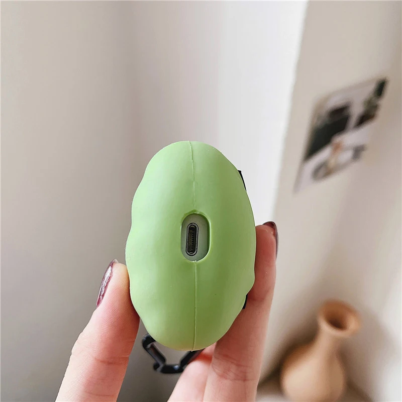 Чехол для Apple Airpods 4 3 2 1 Gen Защитный чехол для AirPods Pro 2-го 1-го поколения Chayote Choko Vegetable Pear