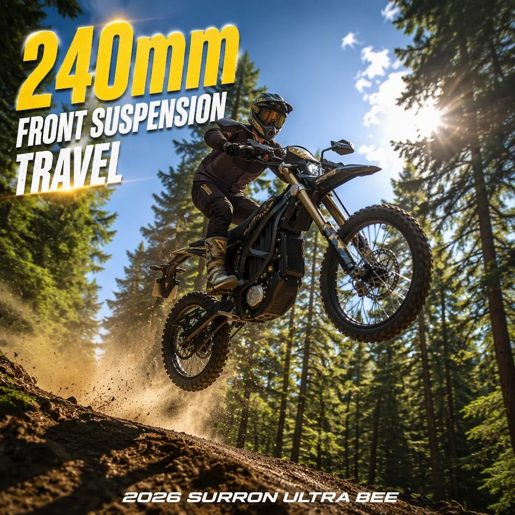 2026 Electric Motorcycle 24.5kw 74V60AH Dirt Bike High Speed Off Road EBike for Sale
