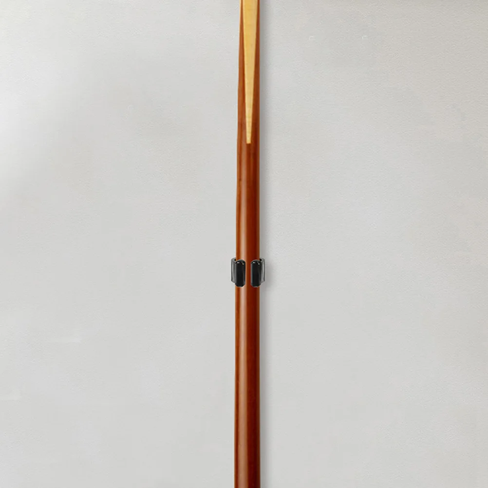 

8Pcs Wall Cue Rack for Pool Billiard Snooker Cues and Fishing Rods Heavy Duty Clamp Holder Secure Fastening Smooth Surface Space