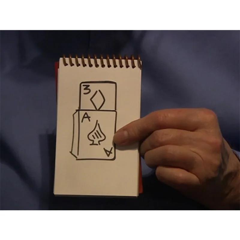 

Mini Version Cardiographic Rise Card Prediction Magia Magician Close Up Stage Magic Tricks Illusions Gimmicks Mentalism Props