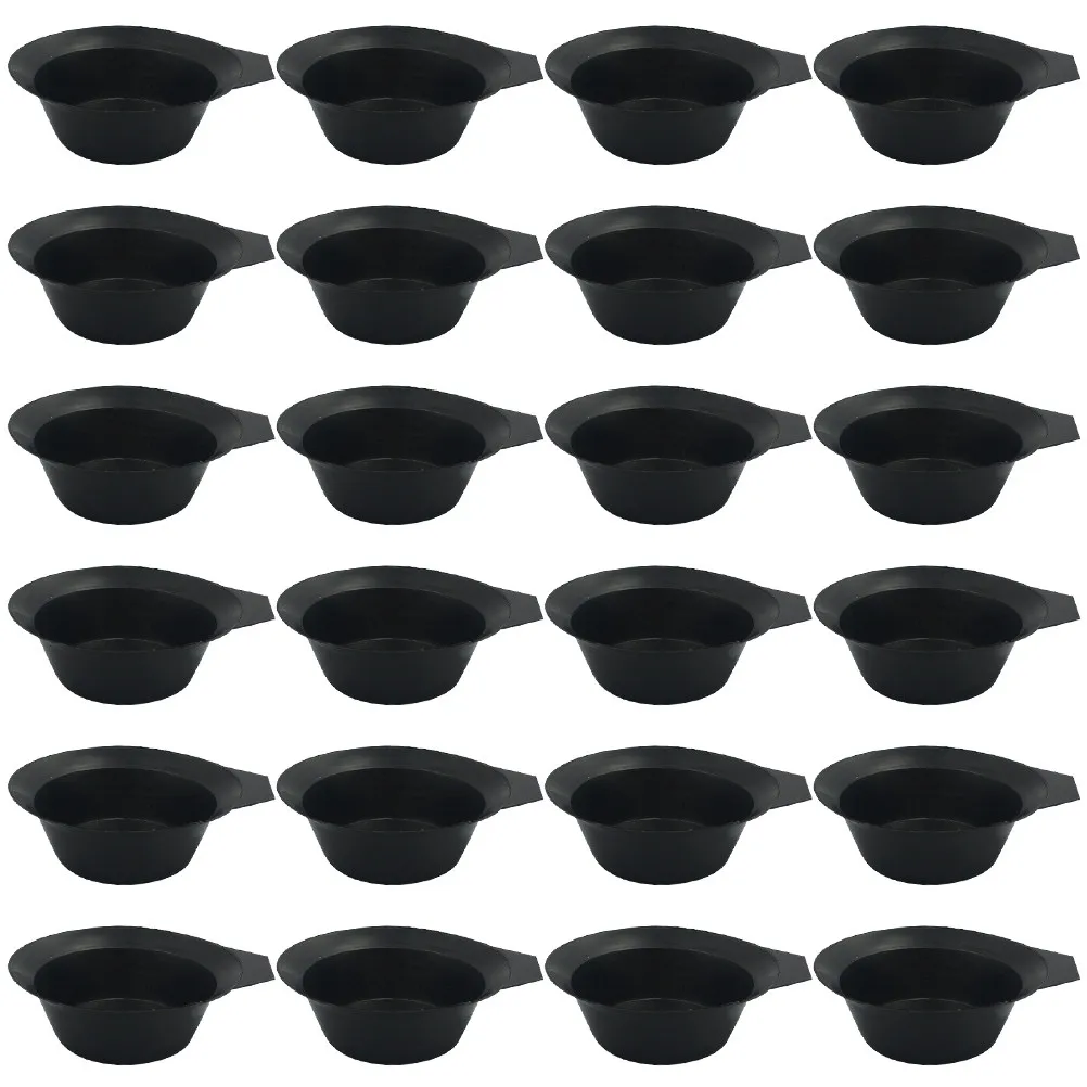 

100 шт. моющихся чаш для смешивания краски для волос, профессиональные инструменты для парикмахерских и личного использования