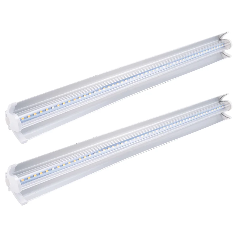 LICE-2 팩 102 LED 전구는 실내 식물 재배용 묘목 미국 플러그용 조명 스트립을 재배합니다.