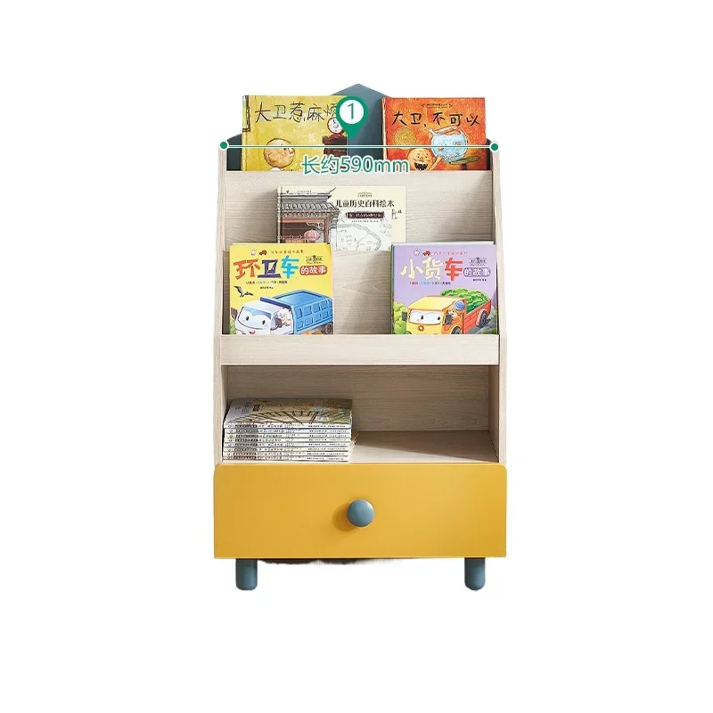 

Nordic style children's storage rack household bedroom versatile toy storage cabinet furniture