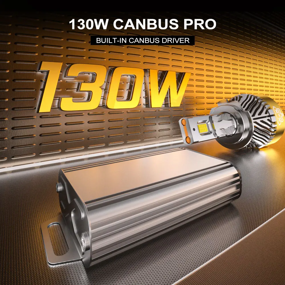 NAOEVO 2Pcs H4 LED Headlights H7 H11 H1 260W 31200LM High Power Bulbs CANBUS 9005 HB3 9006 HB4 H8 H9 12V for Lada Niva 4x4