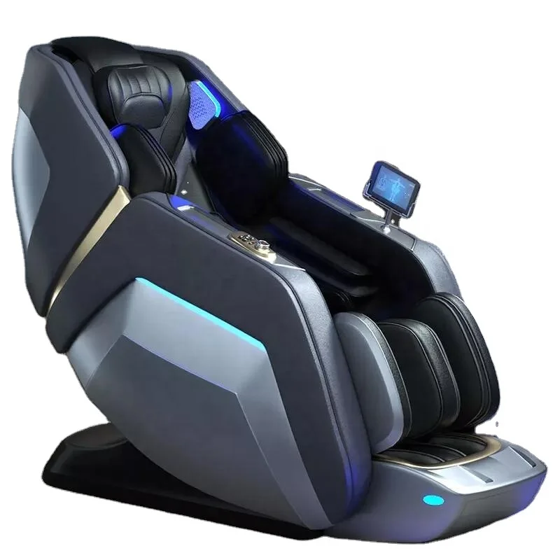 

NEW 4D Massage Chair Recliner with Zero Gravity, SL Massage Chair with AI Voice/ LCD Touch Screen/Health Detection