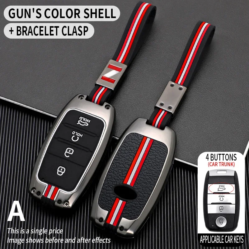 Pokrowiec na kluczyk samochodowy do Kia Sportage Cerato Optima K2 K3 K4 K5 Picanto Soul Sorento Ski Sedona Sonet Rio Ceed Cerato KX3 Picanto