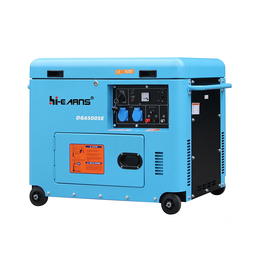 Air-cooled new model top open 186FA 5000w die·sel generator