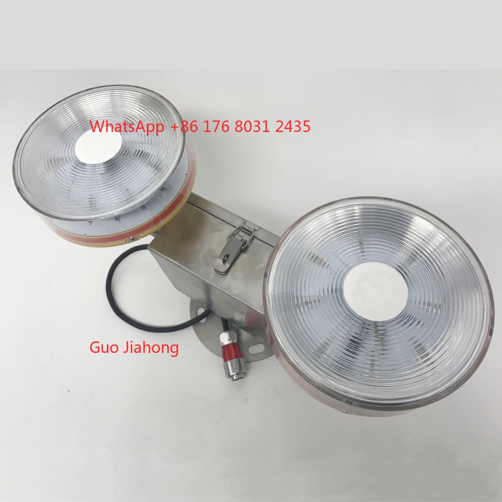 

Smoke Stacks & Chimney Low Intensity Aviation Obstruction Light 240VAC Transfer Relay & Photocell Low Dual Obstruction Light