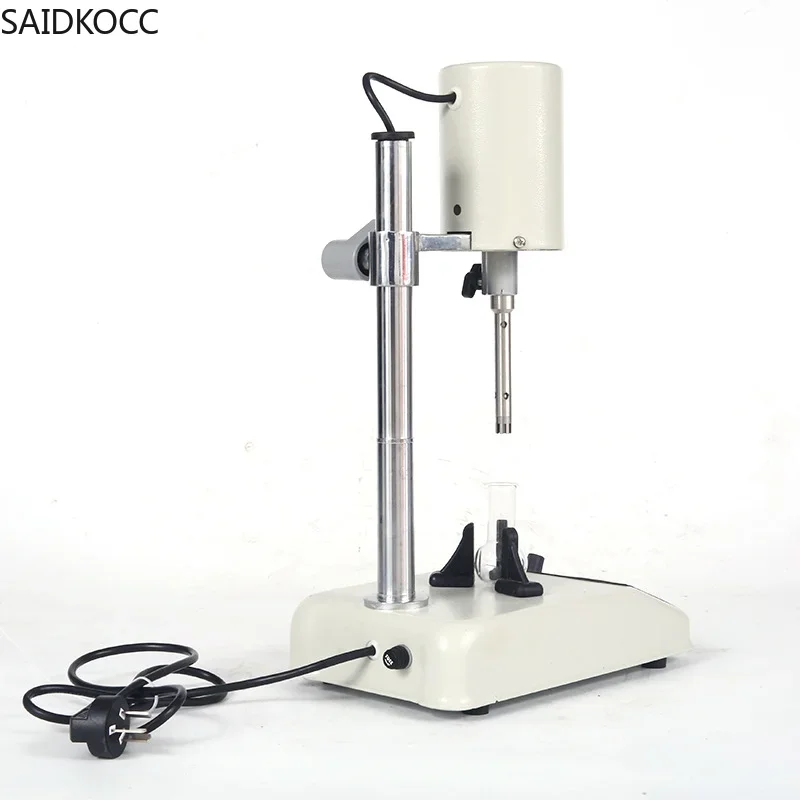 SAIDKOCC 220V/50HZ FSH-2A Laboratory High-speed Homogenizer Digital Display Emulsification Homogenizer Organizer 22000RPM