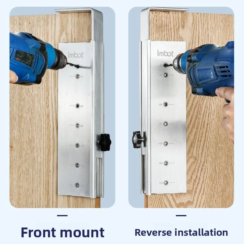 Handle Locator Hole Punch Positioning Aid New Woodworking Opening Locator Installation and Decoration