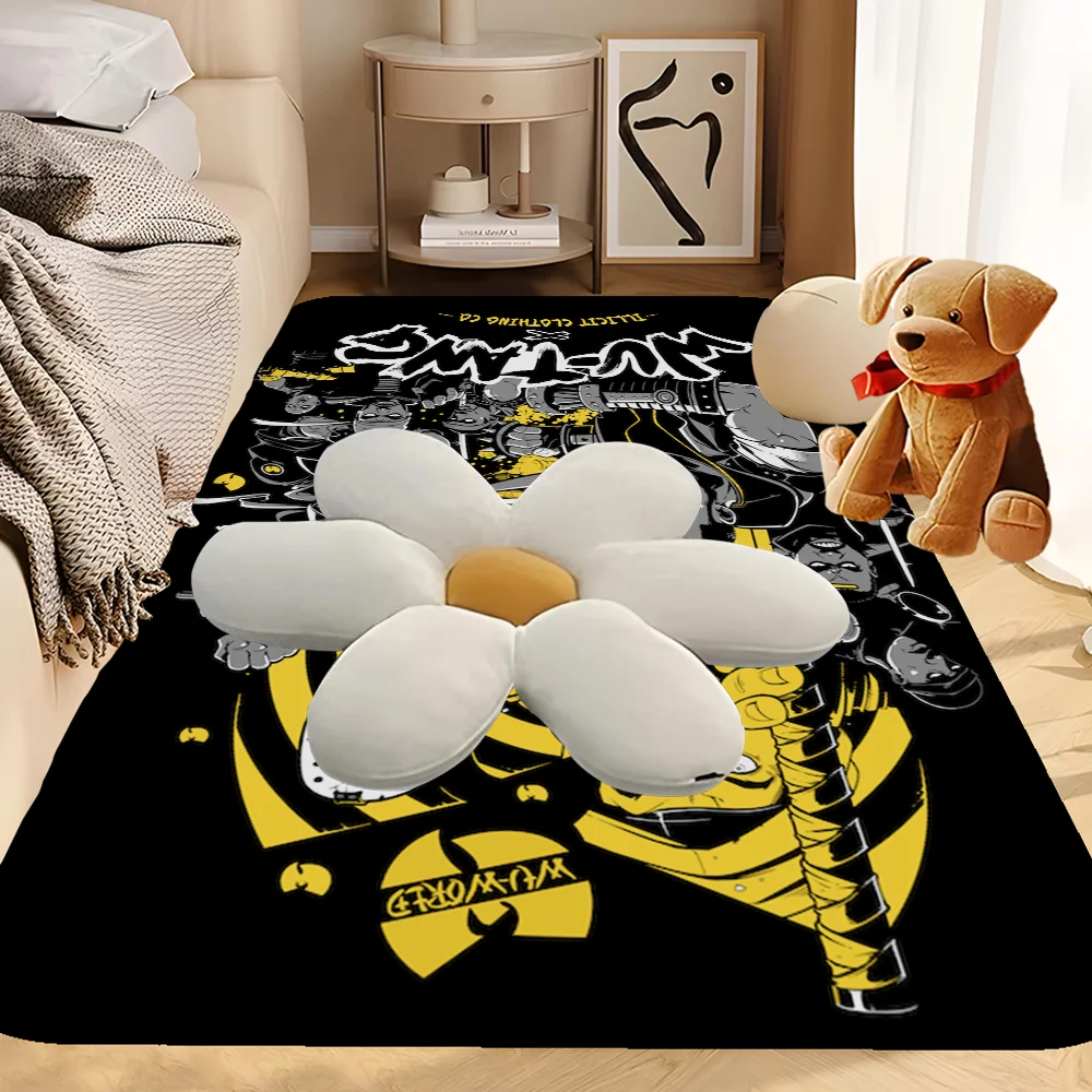 Wu T-TANG Kitchen Mat Kids Room Bedroom Decoration Balcony Anti-Slip Doormat Living Room Alfombra