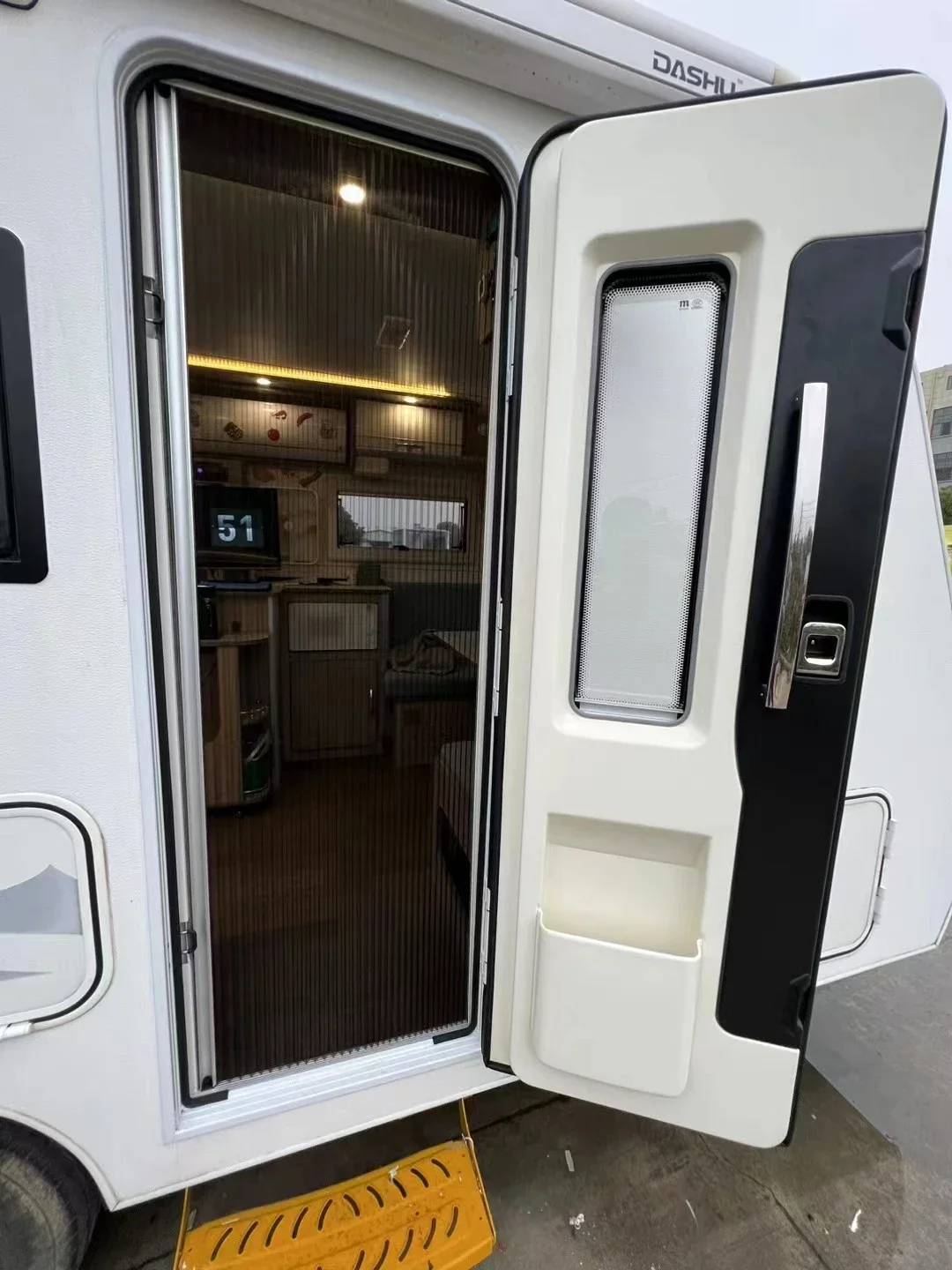 Newest European Style RV Entry Door For Motorhome,caravan And Trailer Etc.