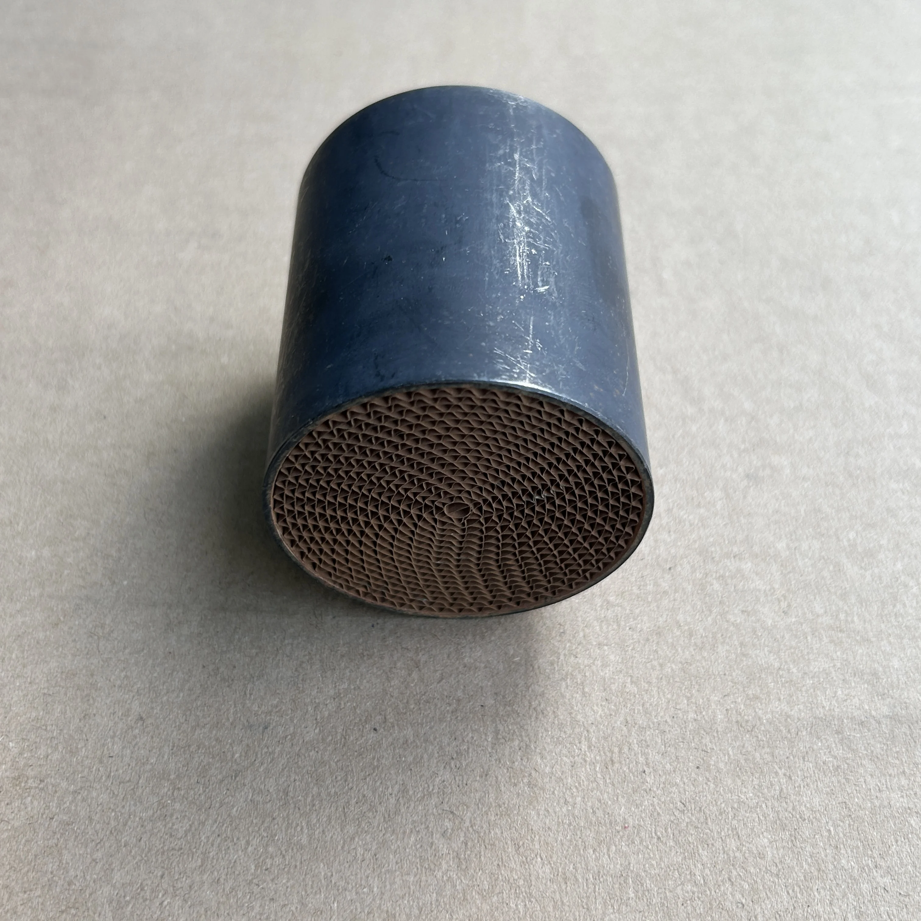 Motorcycle Catalyst Euro 6 Metal 53x60mm Exhaust Replacement Part with Pt Pd Rh Coating for Motorcycle Exhaust