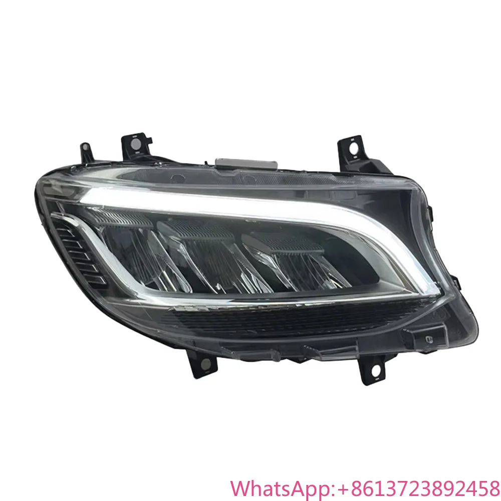 

For For Benz 2018-2023 Sprinter W907 Auto Headlight Assembly 100W LED High Configuration Style Lamp 6000k Tool Accessory Upgrade