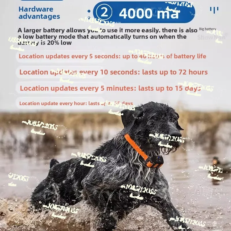 Apply to GPS Pet Dog Satellite Locator Tracker Collar Beidou Finder for Hunting Dogs and Cattle Sheep Artifact