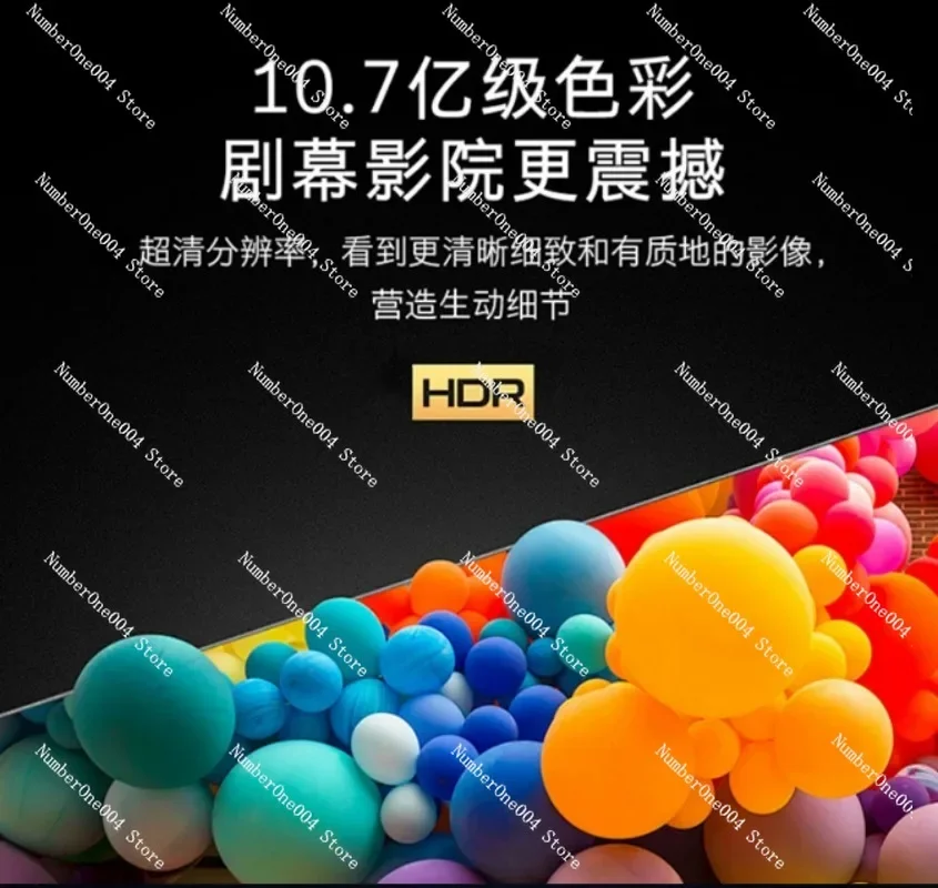 Frameless Smart TV 50-85Inch 4K Ultra HD Android TV with  Remote