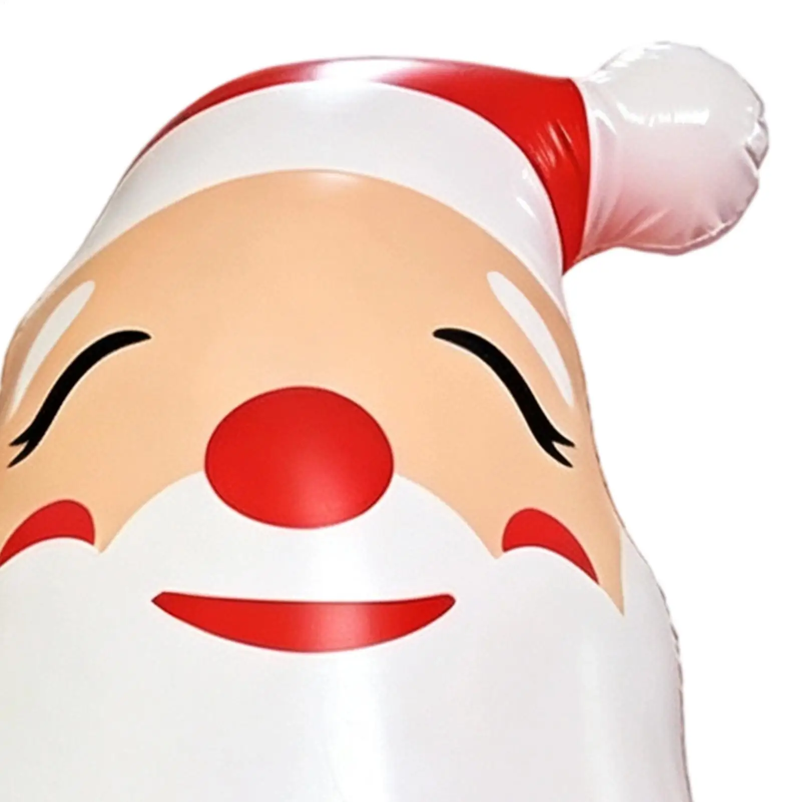 Christmas Inflatables 150cm Height Blow Up Statue With LED Light Christmas Inflatable Santa For Shop Front Door Ground Park Lawn