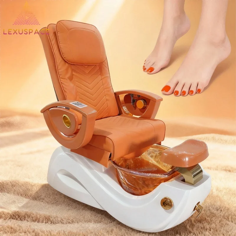 2026 Modern Affordable Nail Salon Spa Pedicure Chair with Electric Massage