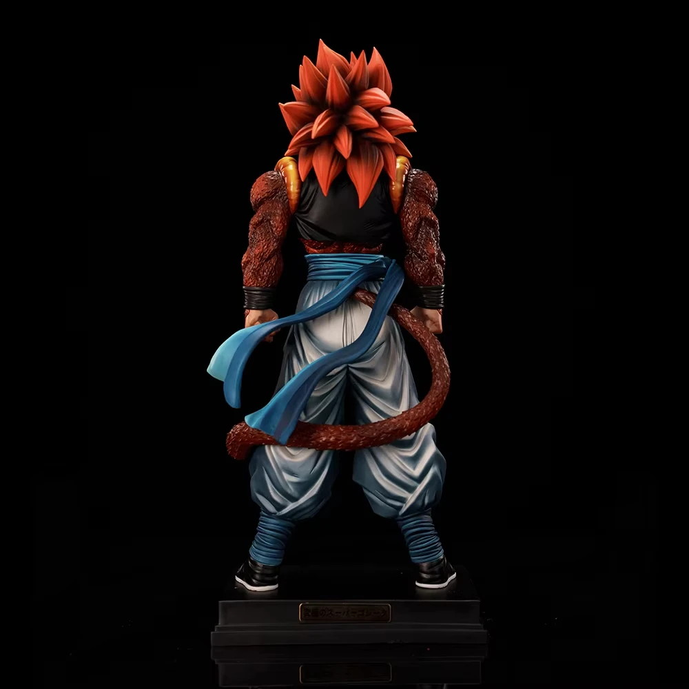 New YS Statue Dragon Ball GT Super Saiyan 4 Gogeta Action Figure 31cm PVC Anime Collectible Model Toy Gift For Fans Birthday