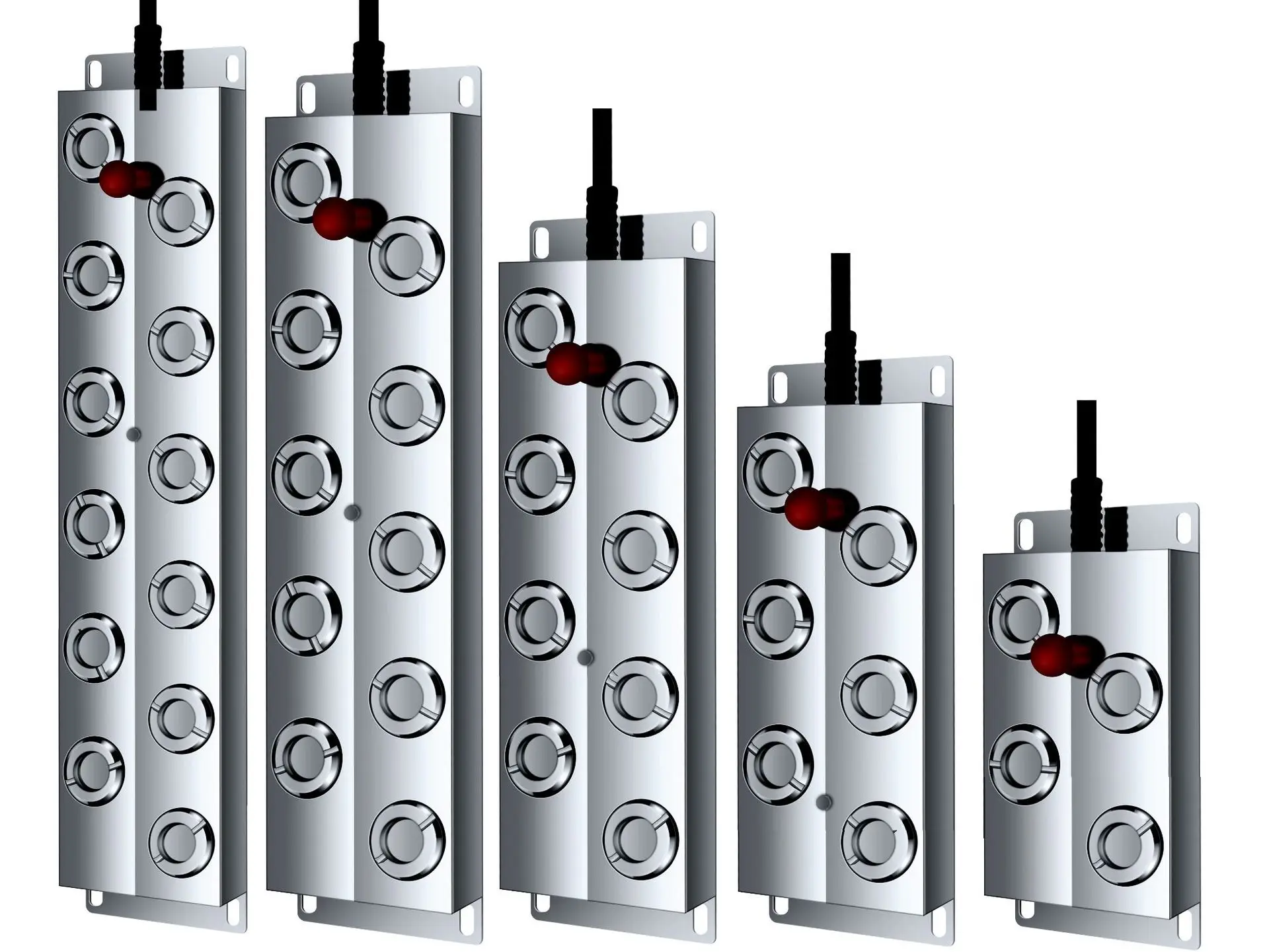 مرذاذ ووترسكيب مزود بـ 6 رؤوس ومزوّد بـ DC48V يعمل بالموجات فوق الصوتية مع محول 110 فولت 220 فولت