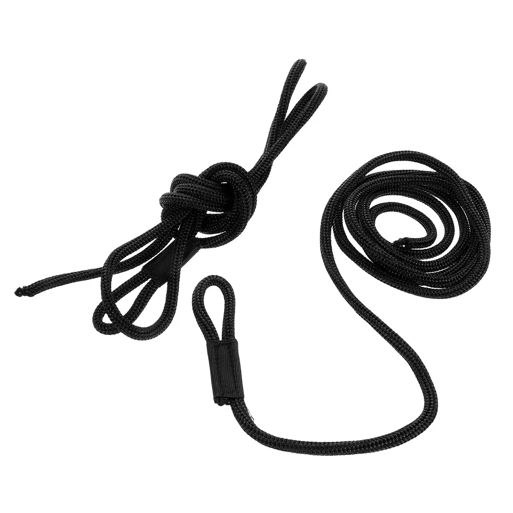 

2Pcs Yacht Marine Dock Line Ball Rope 1.5m Heavy Duty PP Polyester Boat Docking Mooring Collision Protection Safety Rope Black