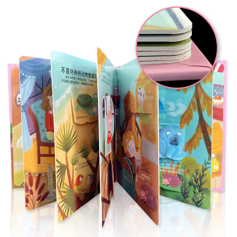 Revealing The Secret Breastfeeding 3D Stereo Flip Book Children'S Cognitive Enlightenment Picture Book 2-8 Year Old Gift