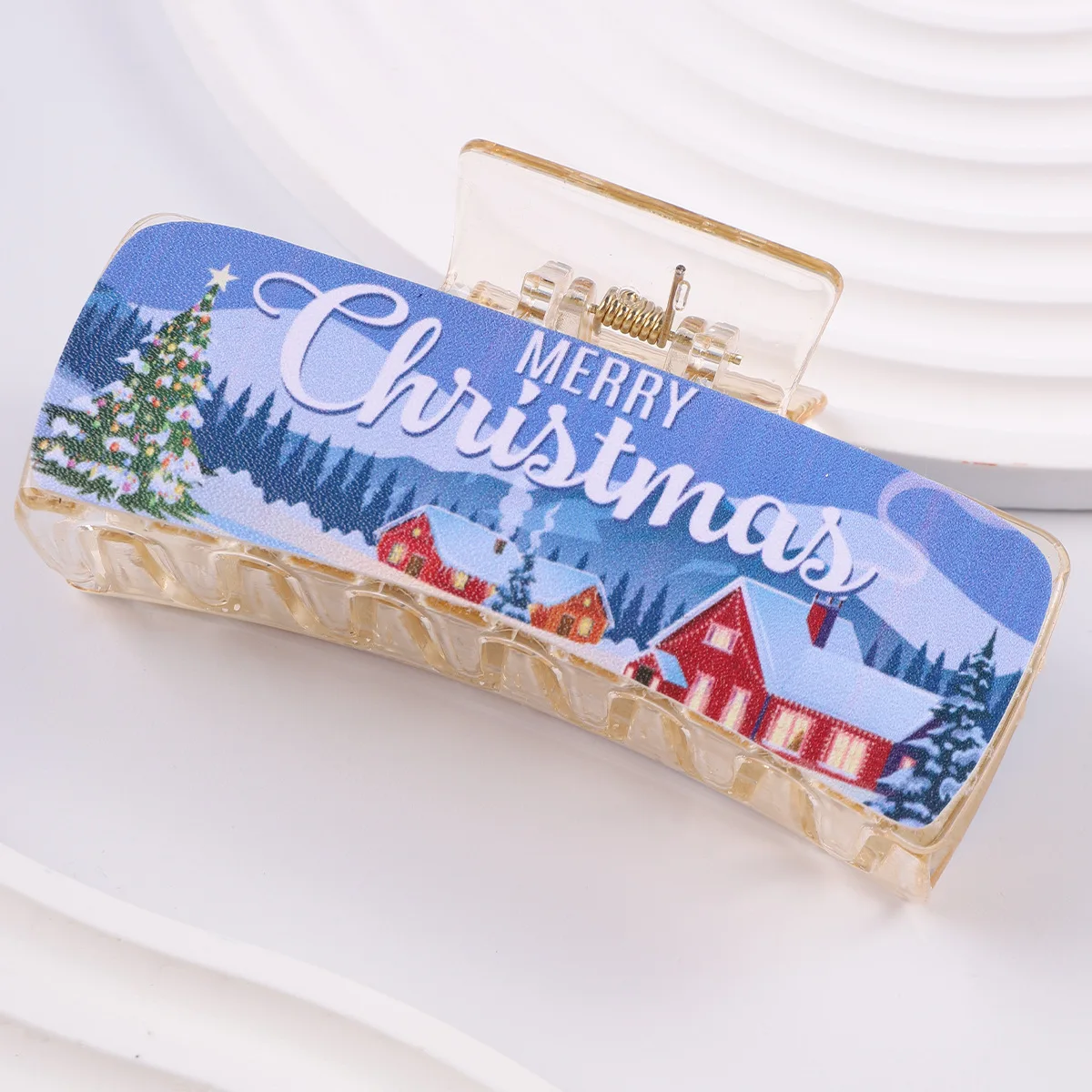 Sneeuwpop Kerst Haarclip Grote Capaciteit Klauwclip voor Feestdecoratie (2025 Trend)