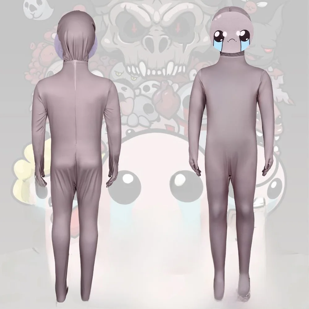 Halloween Isaac's Sacrifice Cosplay Kostüm Role-Plang die Bindung von Isaac Traditionelles ethnisches Bühnenkostüm Damen