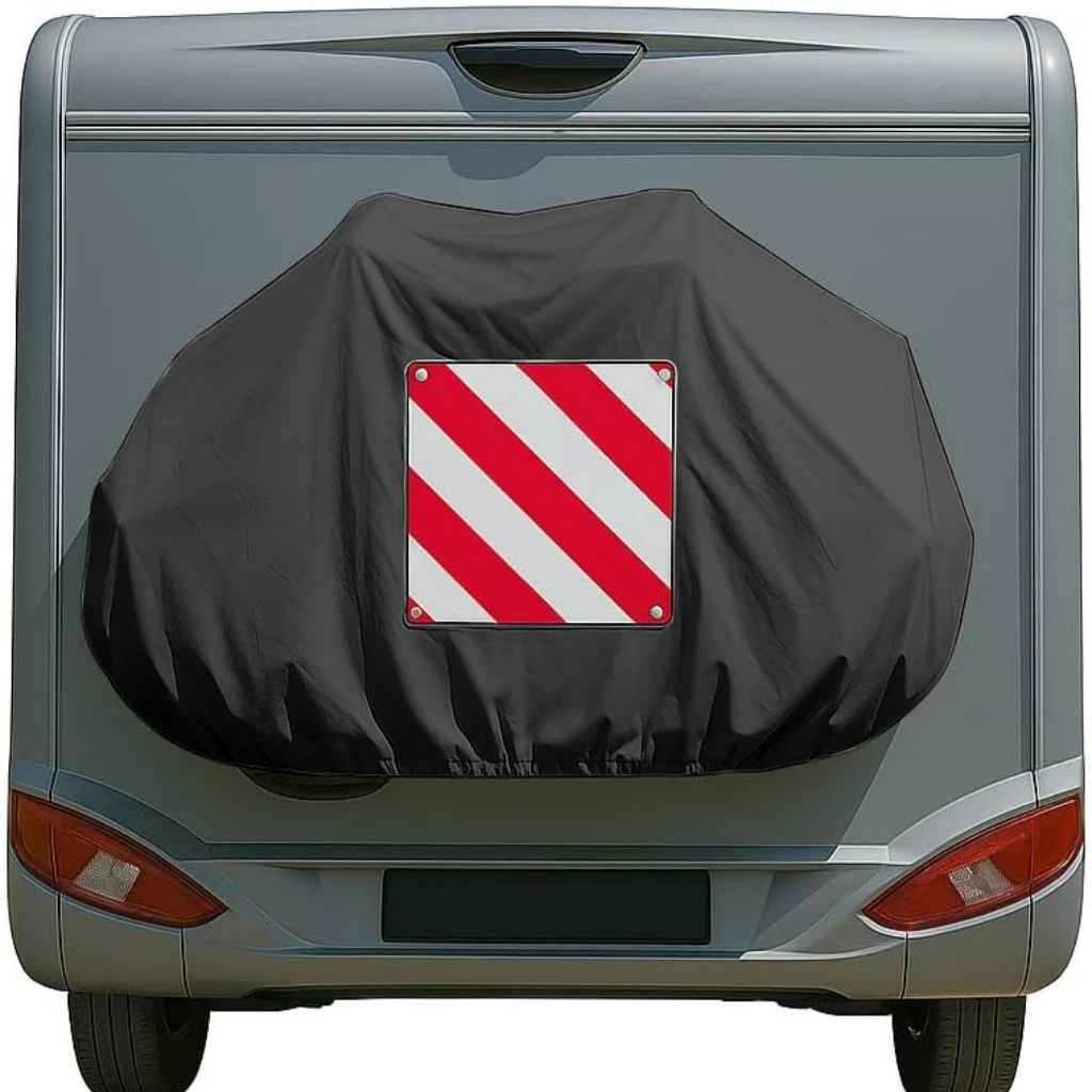 Caravan Rear Mount Bicycle Cover For 1 Or 2 Bikes Camping Accessories For Caravans And Motorhomes