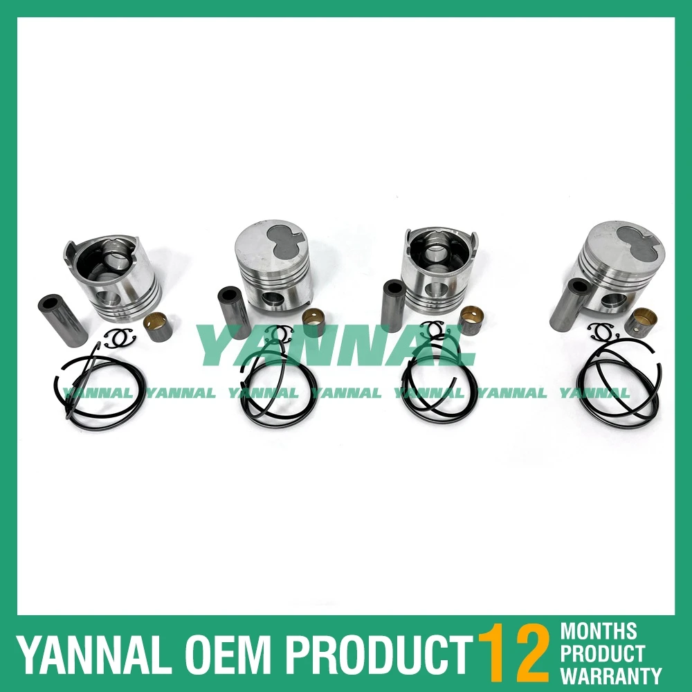 

Поршень с кольцами для деталей двигателя Mazda S2