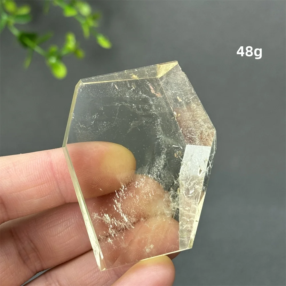 Natural Citrine Irregular Polyhedral Mineral Specimen Home Decoration Reiki Meditation Witchcraft Healing Energy Gift