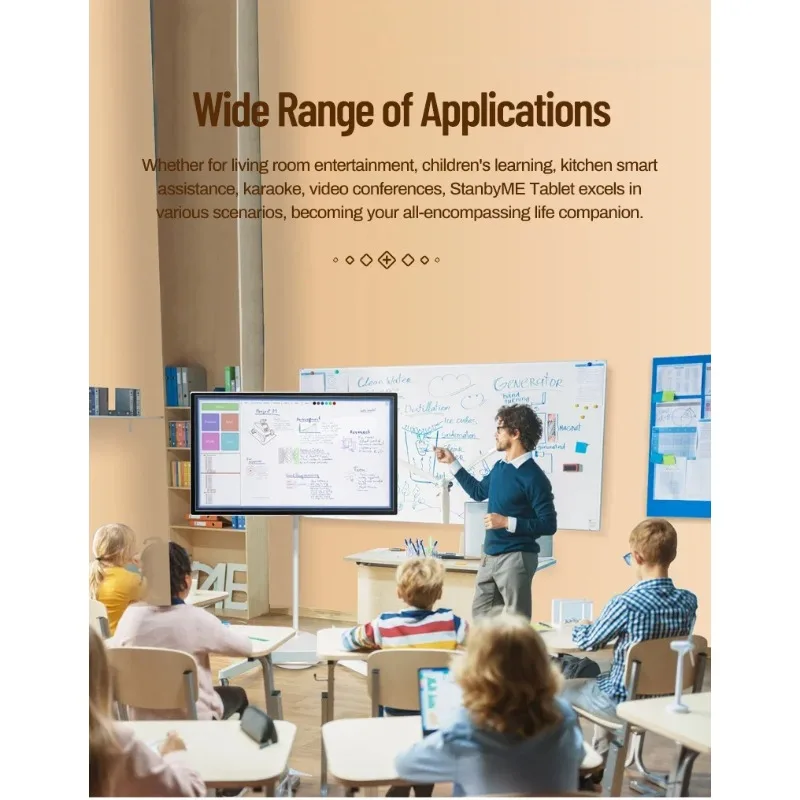 【الأكثر مبيعًا】 تلفزيون بشاشة مسطحة بالجملة 21.5 بوصة تلفزيون ذكي OEM الشركات المصنعة للتلفزيون المنقلي شاشة محمولة تلفزيون LED أندرويد t #3