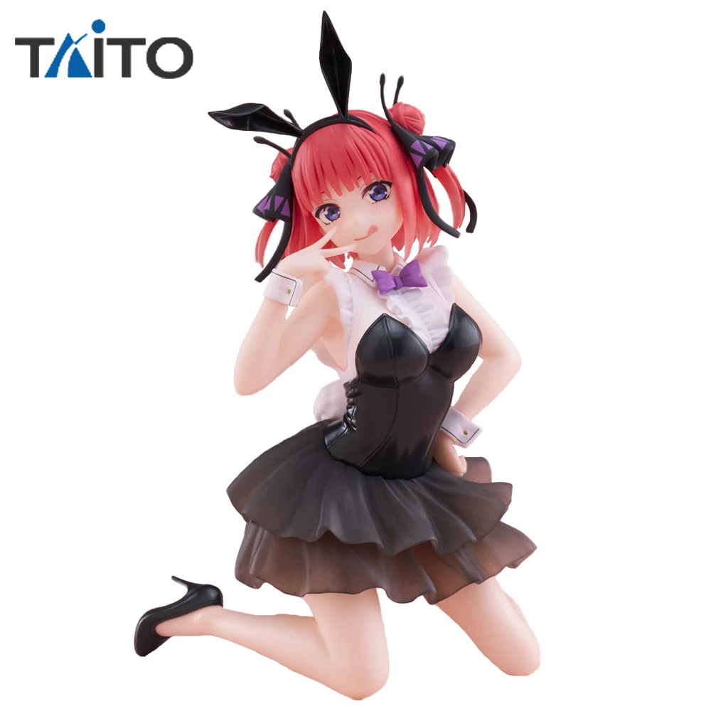 

In Stock TAiTO Desktop Cute Nino Nakano (Bunny Ver.) (The Quintessential Quintuplets) 13cm Anime Figure Model Ornament Toys