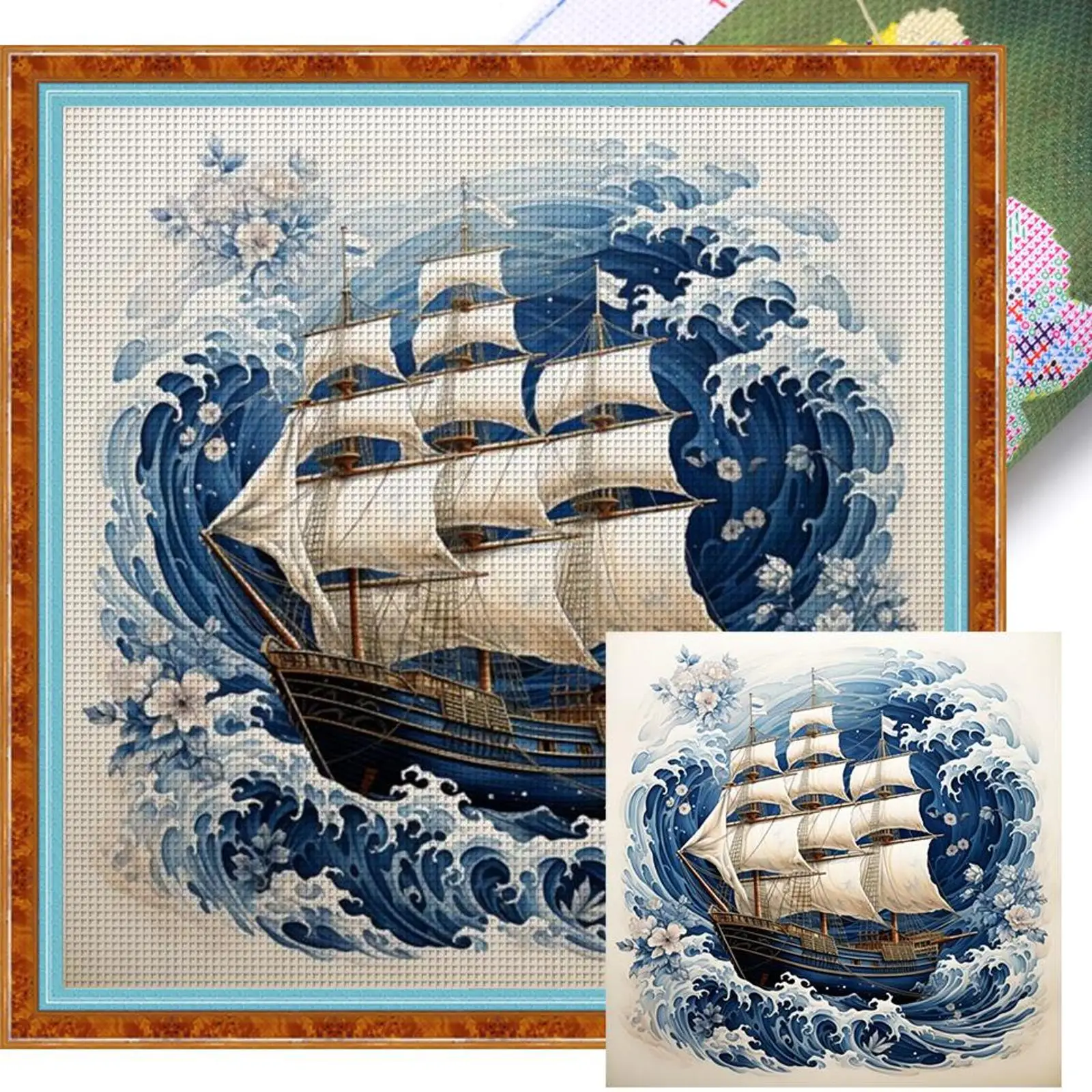 Full Embroidery Eco… - image