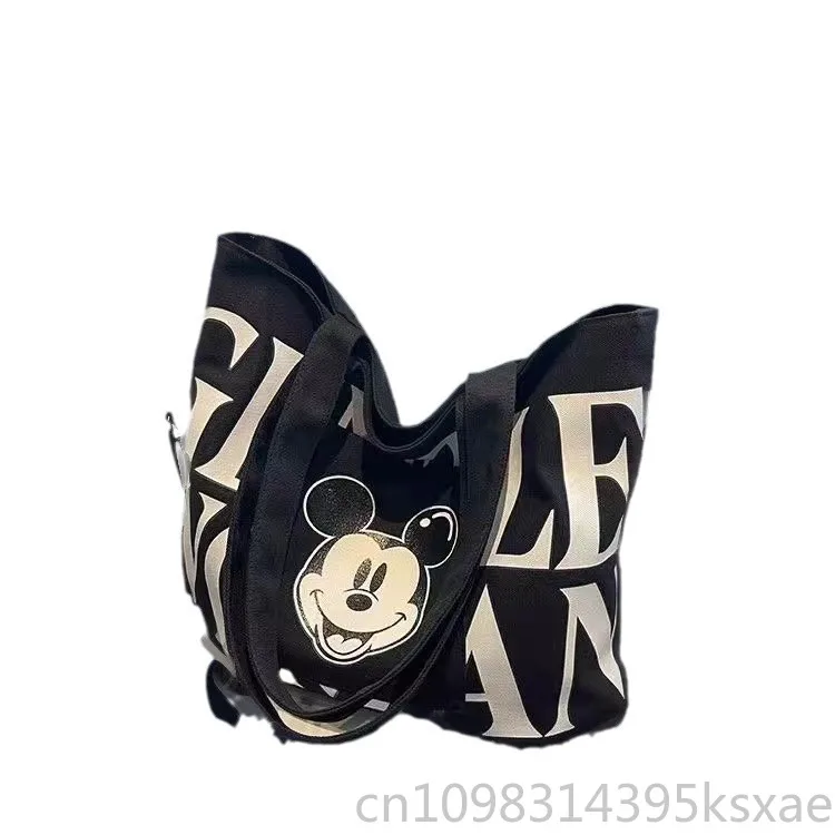 

Disney Large Tote Bag for Women Canvas Shoulder Bag College Student School Shopping Travel