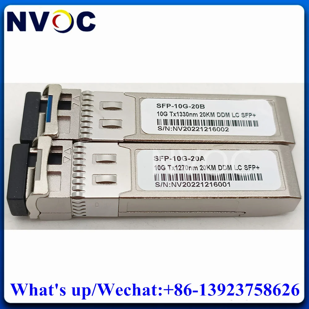 

Free Shipping !!! Strong Compatibility Mini GBIC 3km/10km/20km/40km/60km 10G WDM BIDI 1270nm/1330nm DOM LC Connector SFP