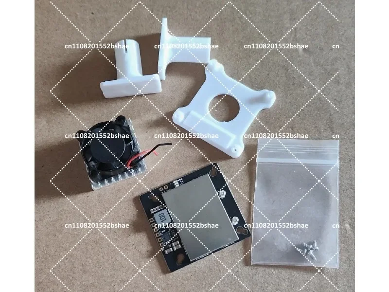 AC180 Network Card 2W-10W RTL8812AU Wireless Network Card with Cooling Fan for OpenIPC OpenHD