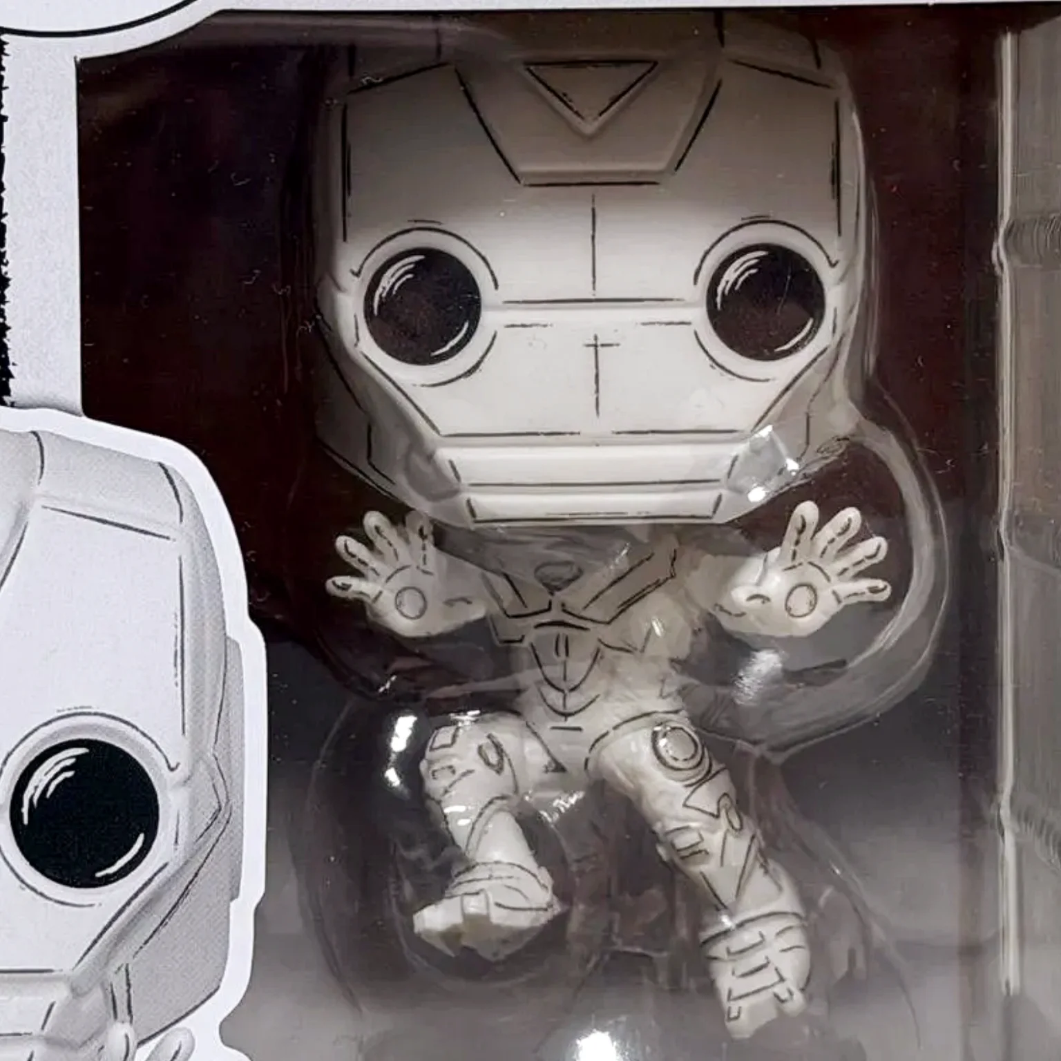 

Фигурка Железного человека (Sketched Deco) Funko Pop # 1572 Официальные аутентичные фигурки ограниченной серии Marvel The Avengers, подарок для фанатов