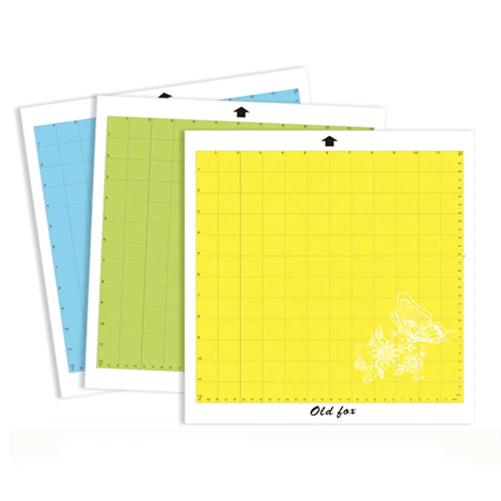 5 قطعة 12 بوصة قطع حصيرة الذاتي شفاء عدم الانزلاق للحرف اليدوية اللحف الهندسة مقياس قطع الراسمة الحصير صنع منصات #3