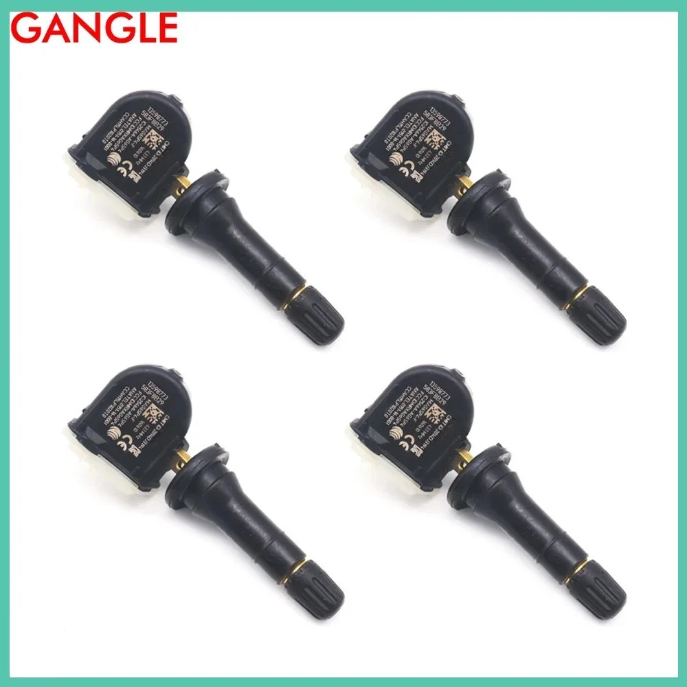 

4PCS 13598773 TPMS TIRE PRESSURE MONITORING SENSOR 433MHz FOR CADILLAC CT6 XT5 SRX CHEVROLET MALIBU OPEL ANTARA BOLT MOKKA
