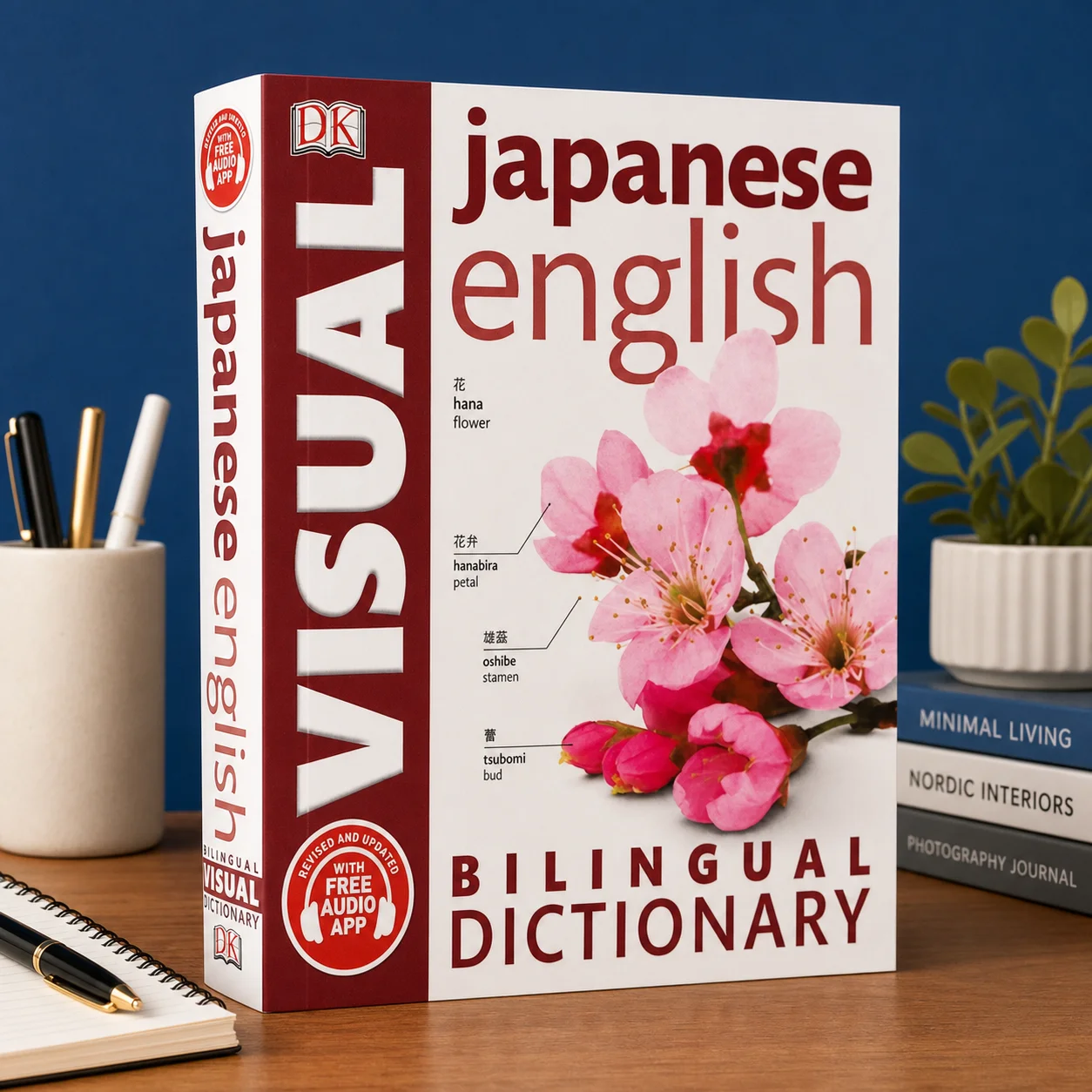 DK Japanese-English Bilingual Visual Dictionary | Illustrated Vocabulary Book for Learning Japanese & English