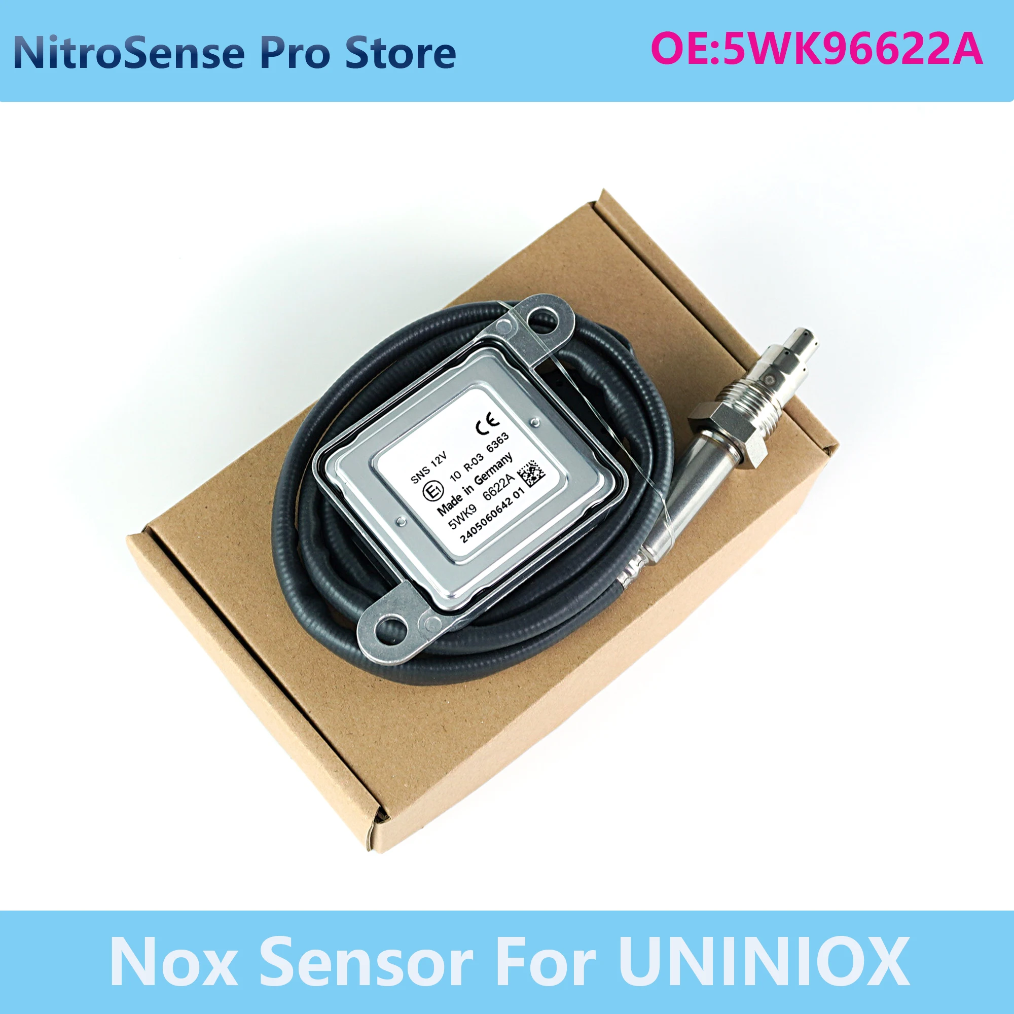 

5WK96622A 5WK9 6622A High Quality Nitrogen Oxide Sensor Fits For UNINOX NOx sensor