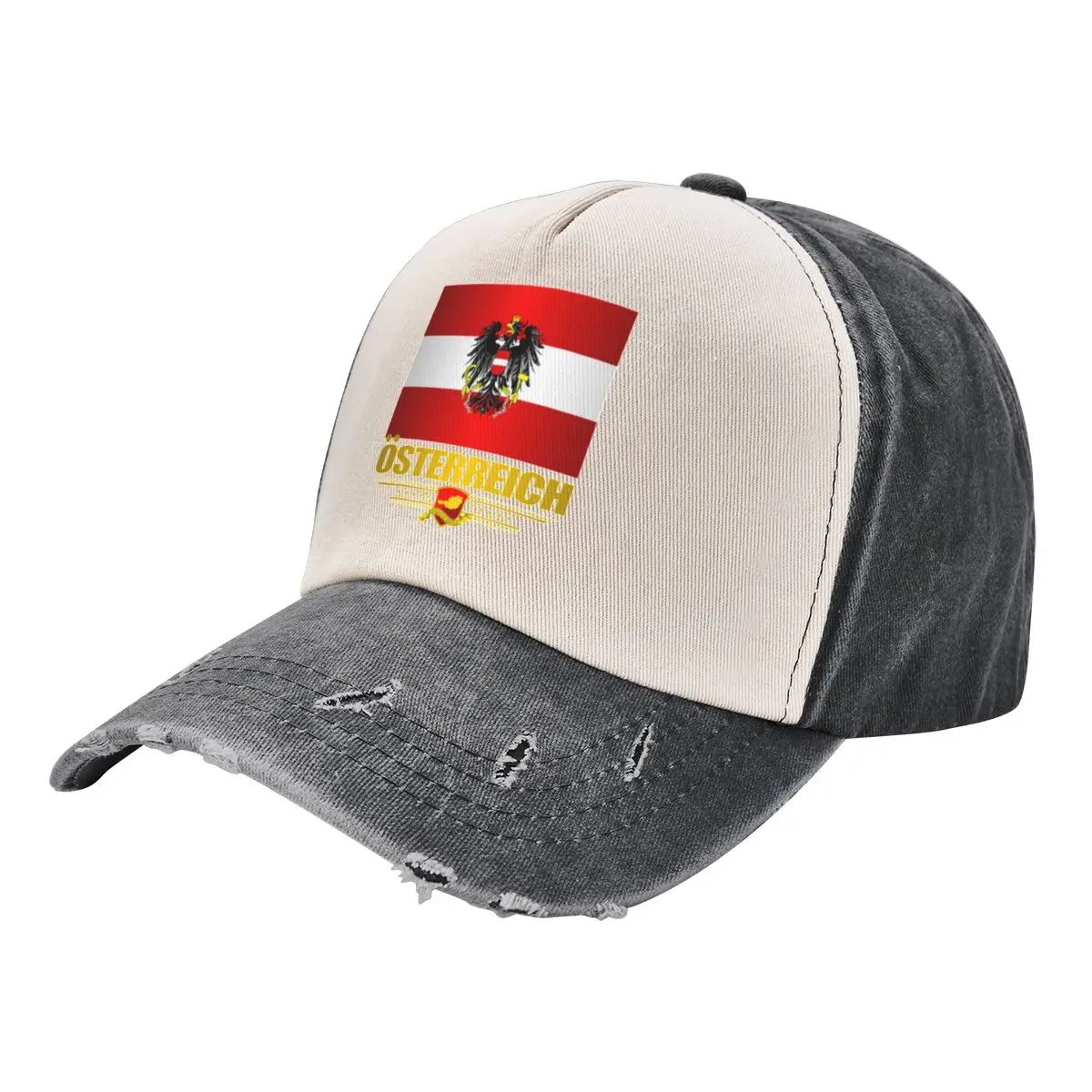 

Austria (Osterreich) Baseball Cap Hip Hop Brand Man cap derby hat Caps Women Men's