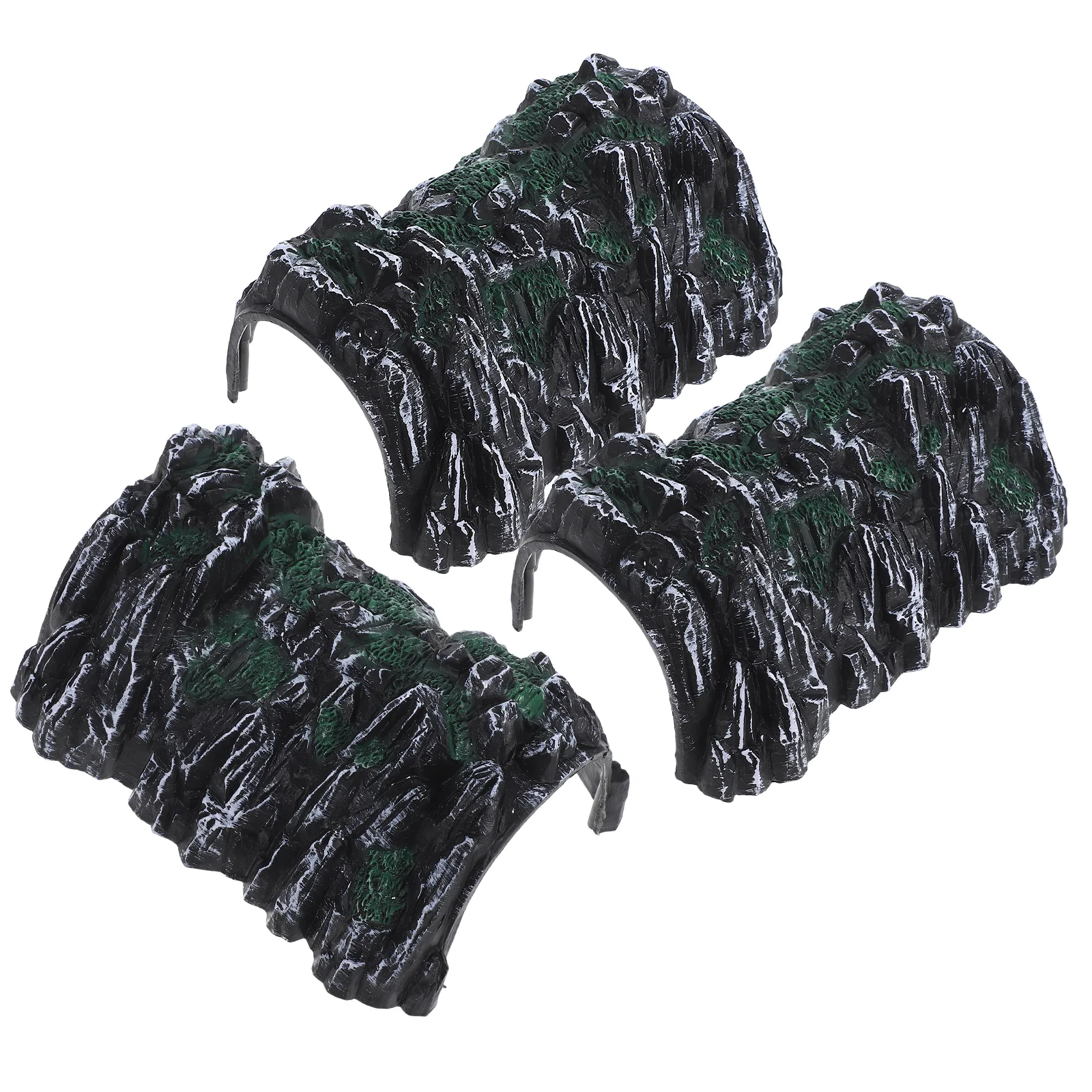 

Exquisite Simulation Cave Tunnel Model for Kids Train Set Decorative Miniature Toy Home Desk Party Supplies Reptile
