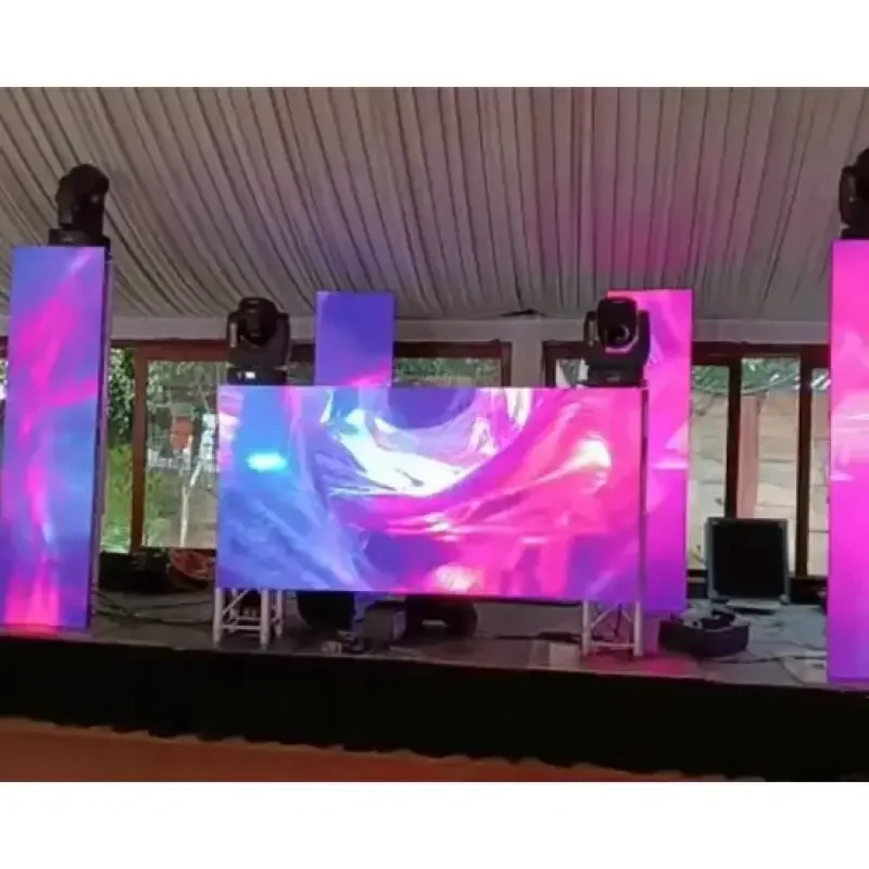Custom Weatherproof Outdoor LED DisplayScreen Rental Events Stage Background Display Screen