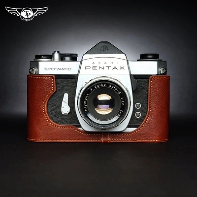 Чехол для Камеры pentax KX SP SPF, получехол, базовый корпус, ручная работа, Натуральная Воловья кожа, чехол, защитный чехол, чехол, чехол