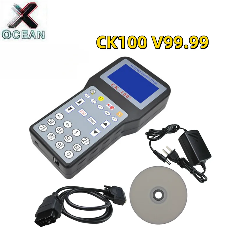 

High Quality CK100 Auto Key Programmer CK-100 V999.99 V46.02 OBD2 Diagnostic Tool Car Fault Reader CK 100 Code Scanning Tool